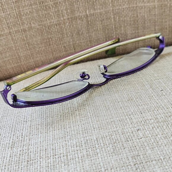 Prodesign Denmark Women Eyeglasses Frame C3831 Purple/Green 50[]19 135 Glasses - Picture 6 of 13